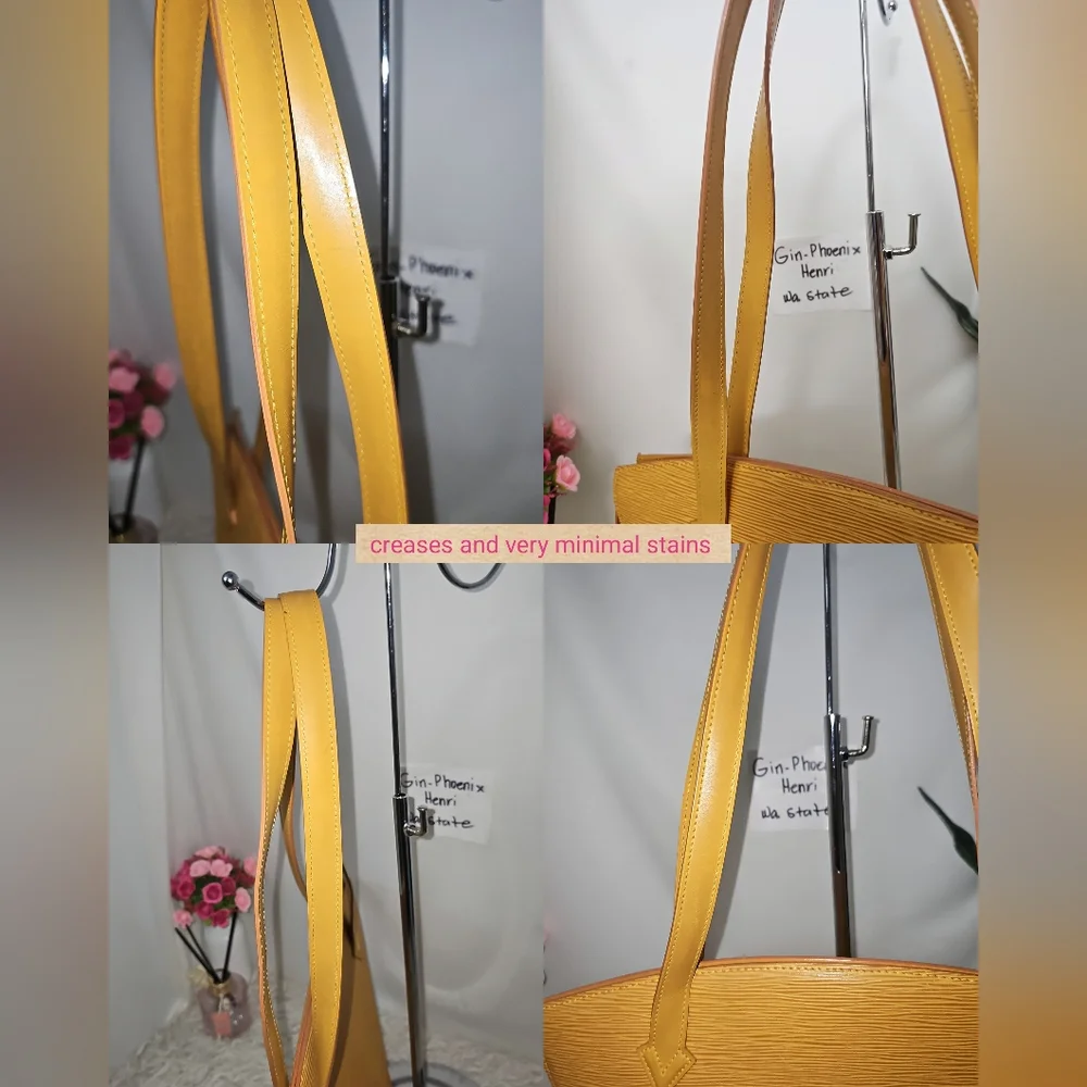 🔥😍Beautiful Condition😍🔥 Authentic Louis Vuitton Saint Jacques Epi - Picture 4 of 17